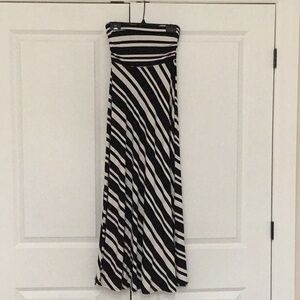 Banana Republic Strapless Maxi Dress